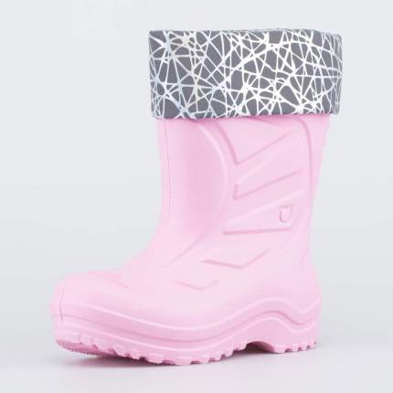 Материал верха: полимер, Цвет производителя: розовый, Цвет: розовый, Тип: сапоги   ...