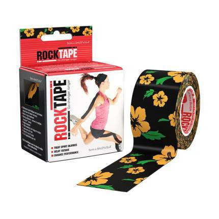Кинезиотейп Rock Tape Classic черный/фиолетовый/оранжевый/разноцветный 500 см