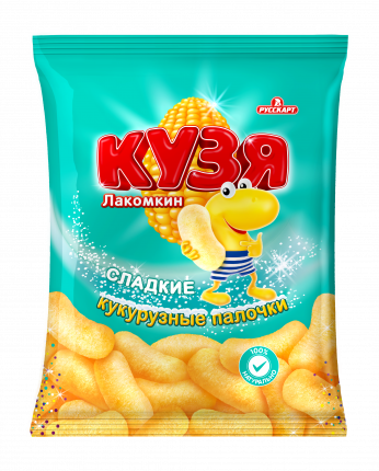 Кукурузные палочки Кузя Лакомкин - купить в Москве - Мегамаркет