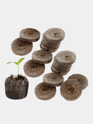 Торфяные таблетки для рассады Jiffy-7 41 мм, упаковка 30 шт