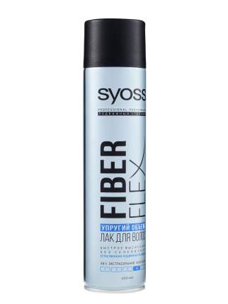 Лак для укладки волос Syoss FiberFlex экстрасильная фиксация 4, 400 мл