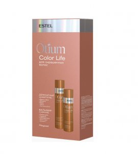Estel Otium Color Life - Набор для окрашенных волос (шампунь 250 мл, бальзам 200 мл)
