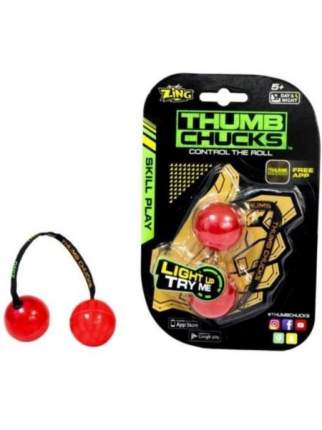 Игрушка - антистресс Thumb Chucks цвет: красный 00112498