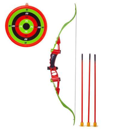 Игровой набор Abtoys Лук со стрелами на присосках, 3 стрелы, лук и мишень S-00188