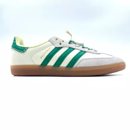 Кеды унисекс Adidas Originals Samba Wales Bonner зеленые 42 EU