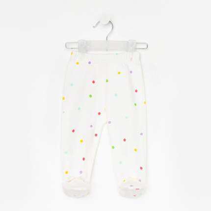 Ползунки детские, цвет белый/горошек, рост 80   ...