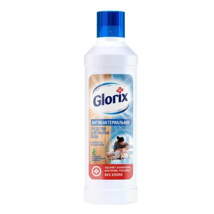 Универсальное чистящее средство для мытья полов Glorix свежесть Атлантики 1 л