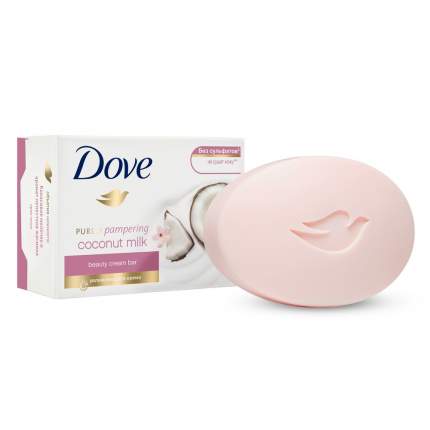 Dove крем-мыло, кокосовое молочко и лепестки жасмина, 135 гр
