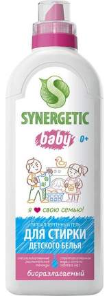 Гель для стирки детского белья SYNERGETIC концентрат, гипоаллергенный, без запаха, 1л