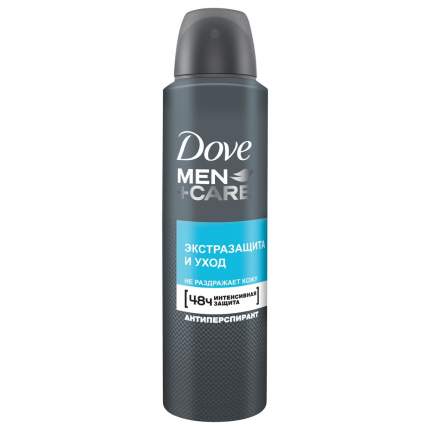 Антиперспирант-дезодорант аэрозоль Dove Экстразащита и уход 48ч защиты, 0% спирта 150 мл