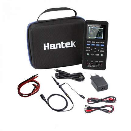 Осциллограф Rocknparts портативный Hantek 2С72, 2 канала, 70 МГц, цифровой мультиметр