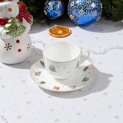 Чайная пара Zapel Зимняя сказка, 1 перс.