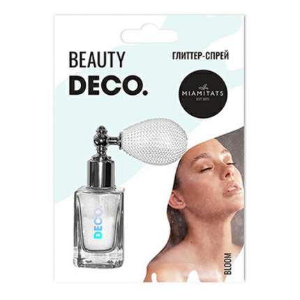 Глиттер-спрей для лица и тела Deco. by Miami tattoos Bloom 5 г
