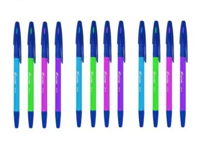 Ручка шариковая Josef Otten 301-D1 синего цвета, толщина линии 0,7 мм. Имеет игольчатый узел, который обеспечивает  ...