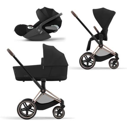 Коляска детская Cybex Priam-4-mix-3-1 СР4-3-1-RoseGold-SepiaBlack