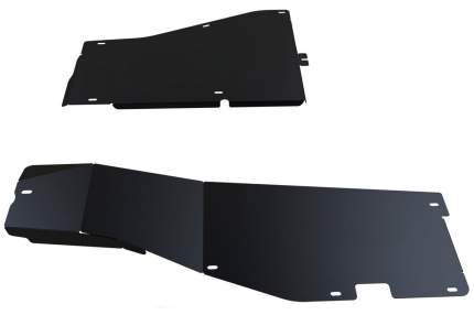 Защита топливных трубок АвтоБроня Honda Pilot II 2011-2015, 2 части,   ...