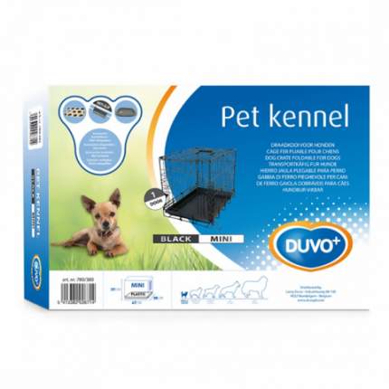 Клетка для собак Duvo+ Pet Kennel MINI 30x47x37см
