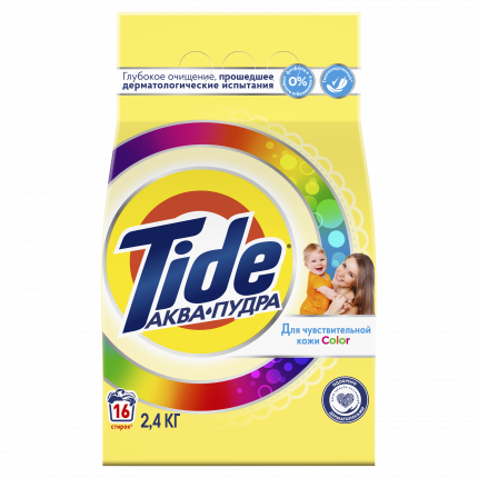 Порошок для стирки Tide детский сolor 2.4 кг