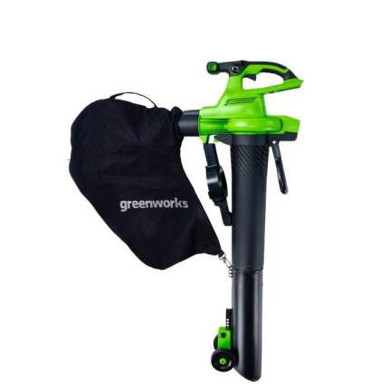 Воздуходув-Садовый Пылесос аккумуляторный Greenworks 2406907, 40V, без АКБ и ЗУ