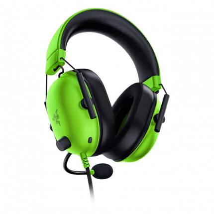 Проводное наушники Razer BlackShark V2 X, зелёный Green (142288)