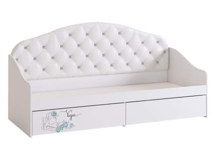 Кровать Mebelson Гламур 80х190 см, белый