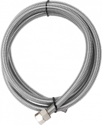 Гибкая подводка для газа сильфонного типа с внутренней резьбой поставляется длиной 2 м. Она изготавливается из  ...