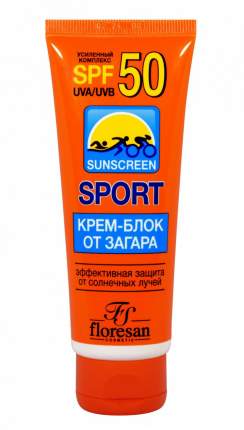 Солнцезащитный крем Floresan Sunscreen Sport SPF50 водостойкий 60 мл