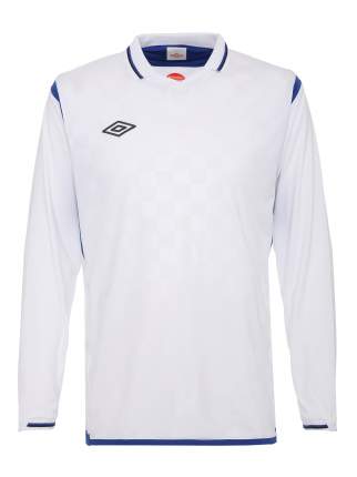 Футболка футбольная Umbro Westham Jersey L/S, белая, XL
