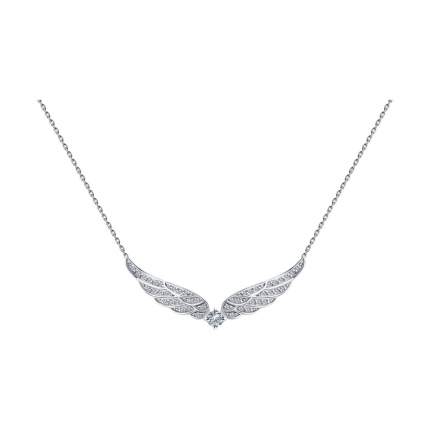 Колье из белого золота 42 см SOKOLOV Diamonds 1070177-3, бриллиант