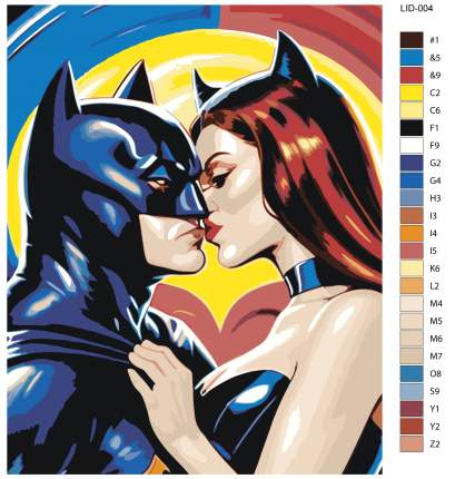 Все верно, картина действительно размером 60х75см. Картина раскрашивается без смешивания красок. Высококачественные акриловые краски собственного производства  ...