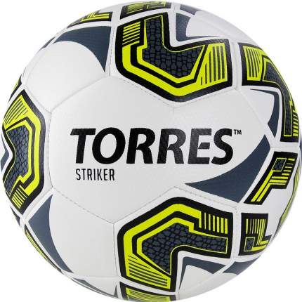 Футбольный мяч Torres Striker №5 white/yellow