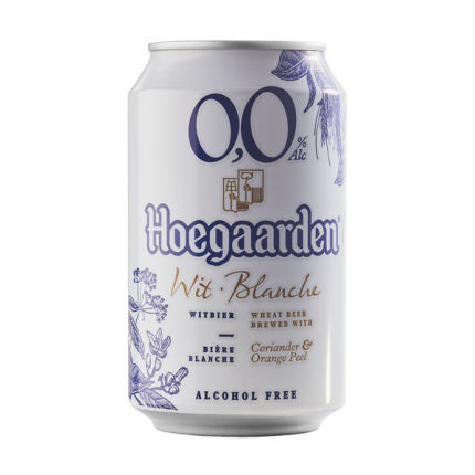 Пиво Hoegaarden безалкогольное 0.0% 0.33мл