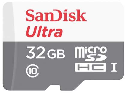 Карта памяти SanDisk Ultra 32GB microSD (SDSQUNR-032G-GN3MN)