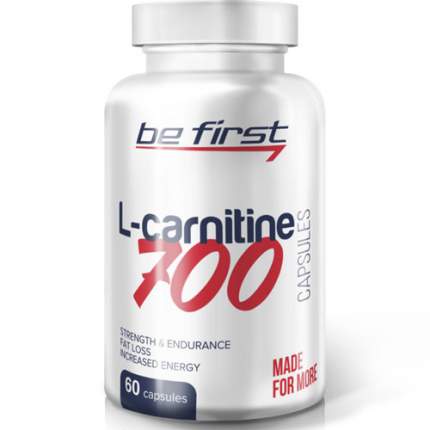 Be First L-Carnitine Capsules 700, 60 капсул