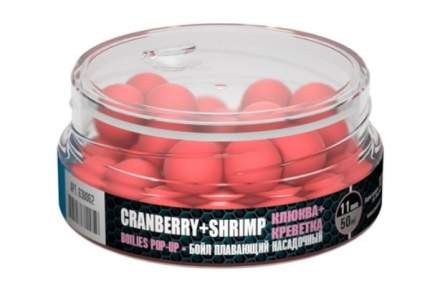 Бойл Sonik Baits Crenberry-Shrimp Fluo Pop-ups 50 мл, ягоды/креветка