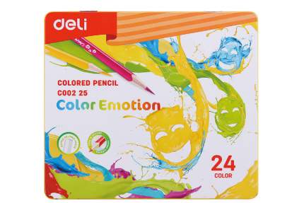 Карандаши цветные "Color Emotion", 24 цвета