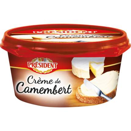 Сыр Президент крем де камамбер плавленый 50% 125 г