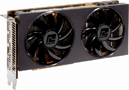 Видеокарта PowerColor AMD Radeon RX 5700XT (AXRX 5700XT 8GBD6-3DH 8GB)