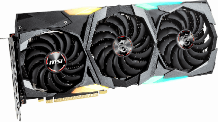 Видеокарта MSI nVidia GeForce RTX 2080 SUPER (RTX 2080 SUPER GAMING TRIO)