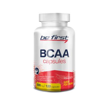 Be First BCAA Capsules 120 капсул без вкуса