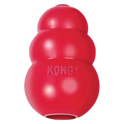 Игрушка для лакомств для собак KONG Classic S, красный, длина 7 см