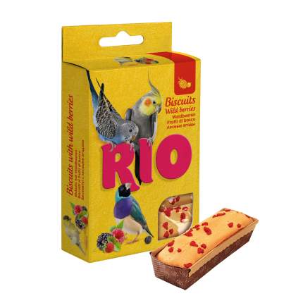 Лакомство для всех видов птиц RIO Бисквиты с полезными семенами, 5х7 г