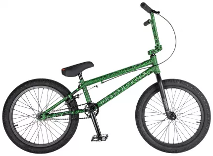 Велосипед Tech Team Grasshopper 2020 One Size зеленый