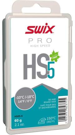 Мазь Скольжения Swix 2020-21 Hs05-6 Turquoise -8C / -18C, 60Г (Б/Р)