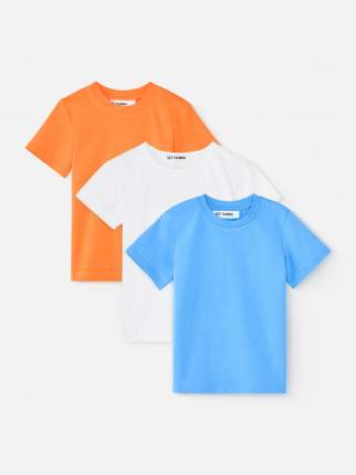 Футболка для мальчиков SCT Fashion SCTS03 разноцветная, 104, 3 шт.