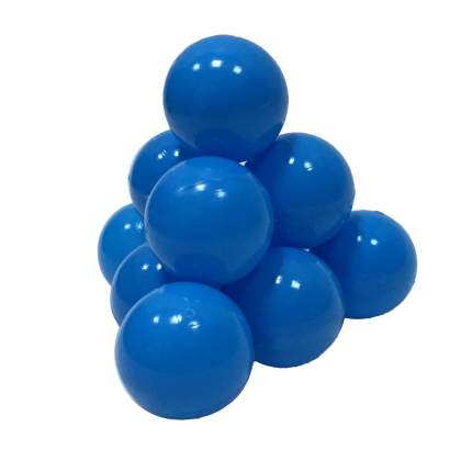 Шарики для бассейна, 7 см, светло-голубые, 50 штук