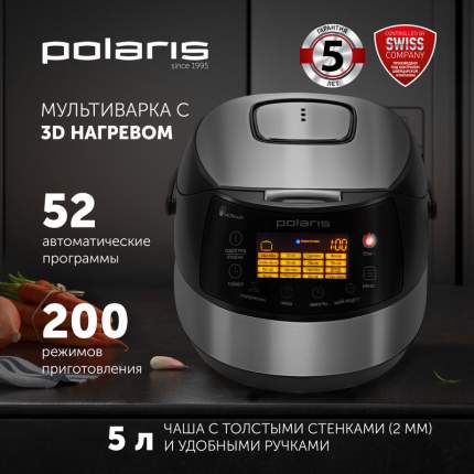 Мультиварка Polaris PMC 0517AD, черная