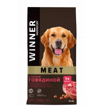 Сухой корм для собак Мираторг для здоровья костей и суставов, говядина, 10 кг