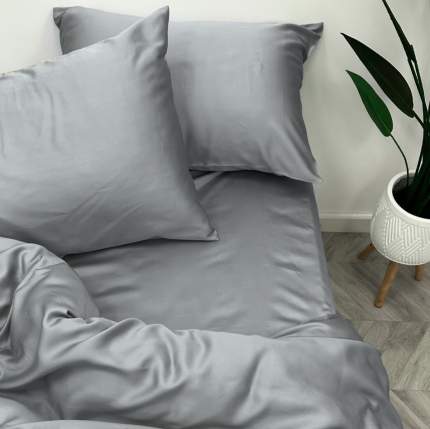 Постельное белье BEDDIE-WEDDIE Евро 200x200 Простынь 160x200x30 Серый