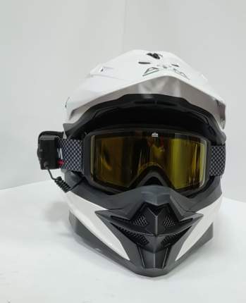 Очки для снегохода AIM (PRO). Высококачественная ДВОЙНАЯ линза REVO GOLD, заменяемая. Внутренняя отделка трёхслойной гипоаллергенной пеной.  ...